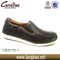 China wholesale low cost customized leather durable casual shoes men